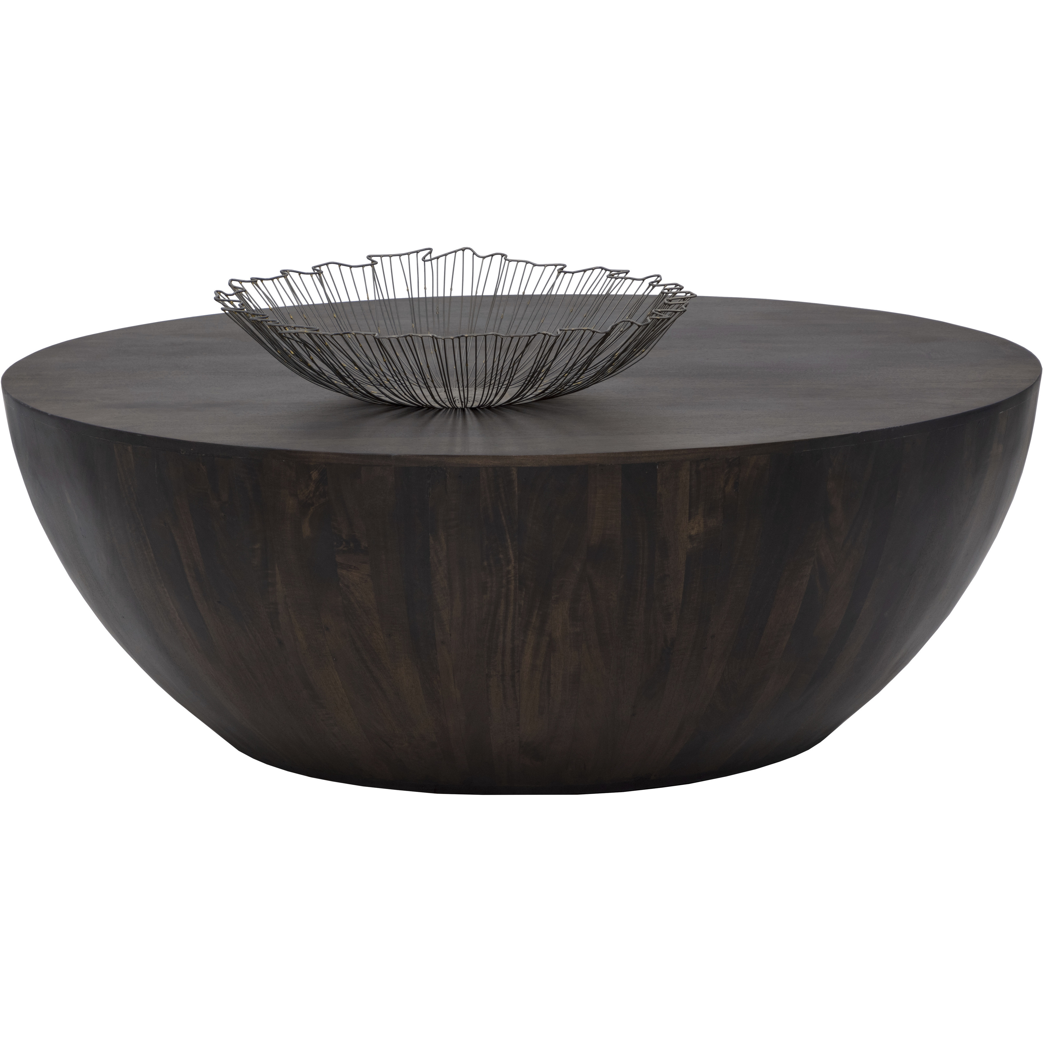 Kinsley 48 X 17.25 inch Dark Brown Coffee Table, Small